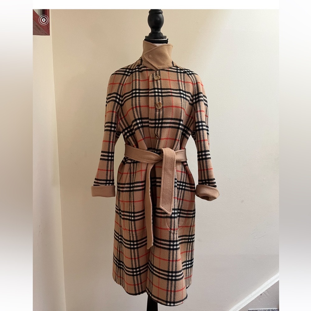 Reversible Burberry Coat size 8 US